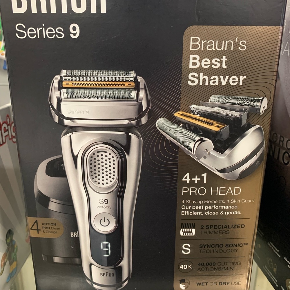 Braun Series 9 electric shaver